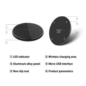 Load image into Gallery viewer, 15W Fast Wireless Charger Pad
