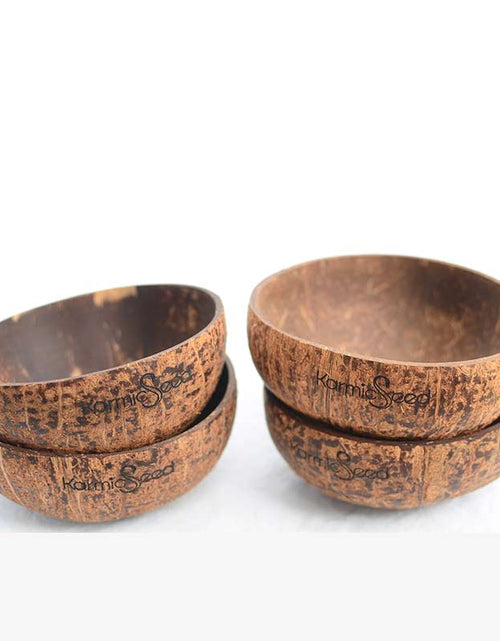 Load image into Gallery viewer, Handmade Coconut Bowls (Set of 4)

