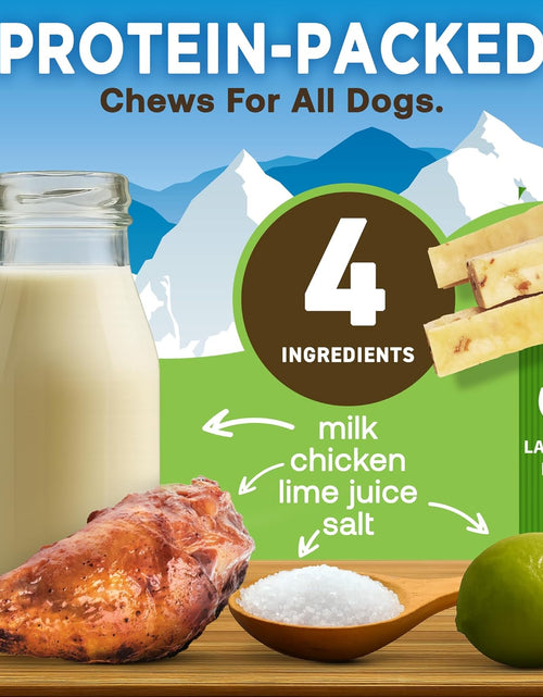 Load image into Gallery viewer, Chicken Flavor Gold Yak Chews for Large Dogs (1 lb to 5lb Bags)
