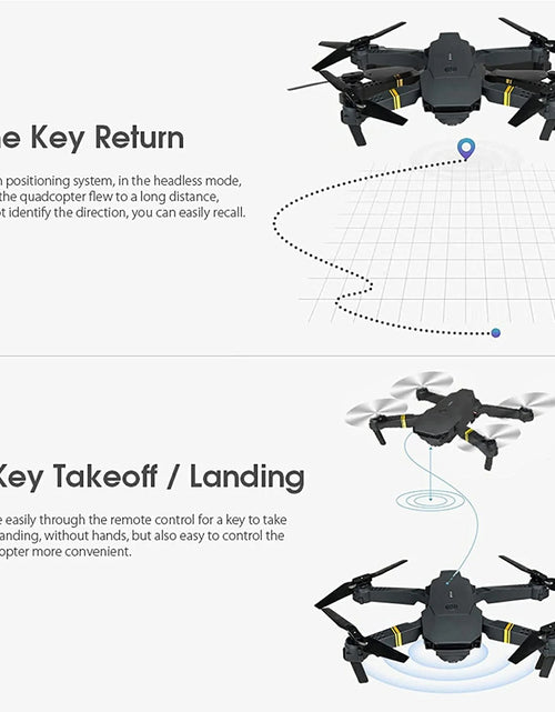 Load image into Gallery viewer, 4K HD Dual Camera RC FPV WiFi Portable Wide Angle Foldable Quadcopter Drone
