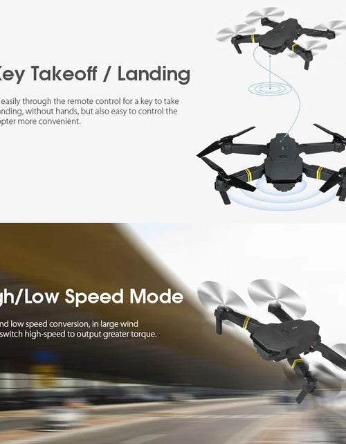 Load image into Gallery viewer, 4K HD Dual Camera RC FPV WiFi Portable Wide Angle Foldable Quadcopter Drone
