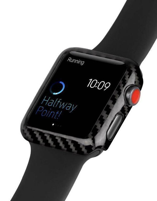 Load image into Gallery viewer, Apple Watch Real Carbon Fiber Case
