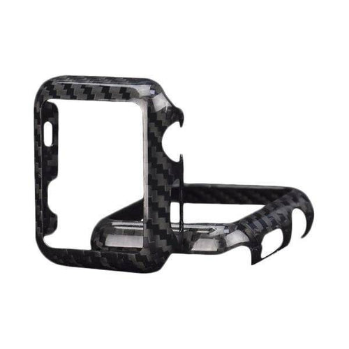 Load image into Gallery viewer, Apple Watch Real Carbon Fiber Case
