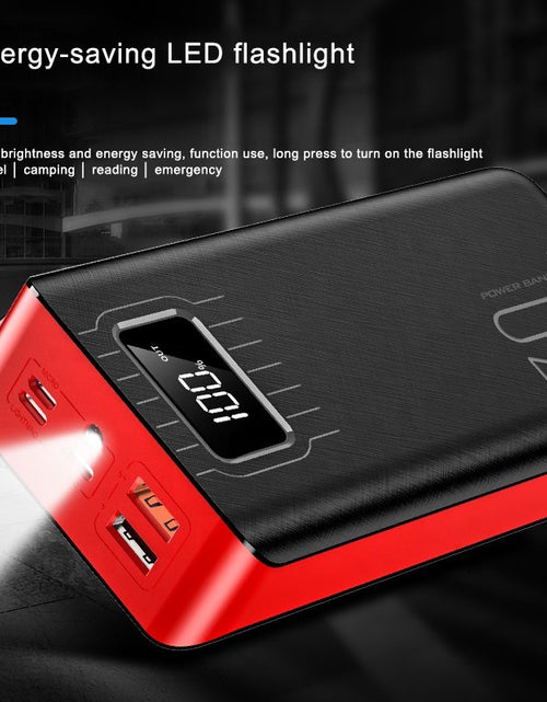 Load image into Gallery viewer, 20000mAh External Battery Power Bank Dual USB With LED Flashlight
