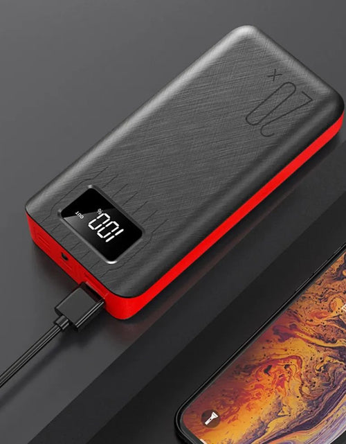 Load image into Gallery viewer, 20000mAh External Battery Power Bank Dual USB With LED Flashlight
