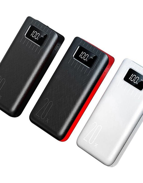 Load image into Gallery viewer, 20000mAh External Battery Power Bank Dual USB With LED Flashlight
